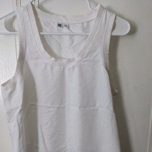 Uniqlo U Sleeveless White Top (3 for $15)